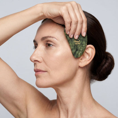 Roller e Gua Sha in Giada